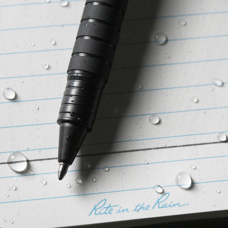 Rite in the Rain Weatherproof Pressurized Durable Clicker Pen Black Ink