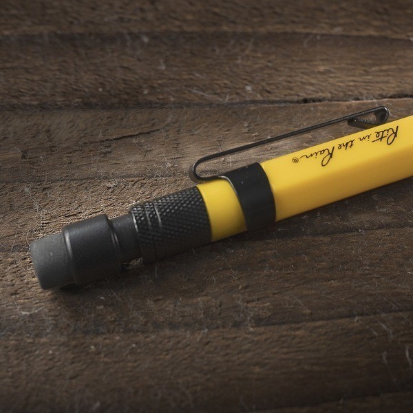 Rite in the Rain Mechanical Clicker Pencil, Dark 2B Lead, yellow