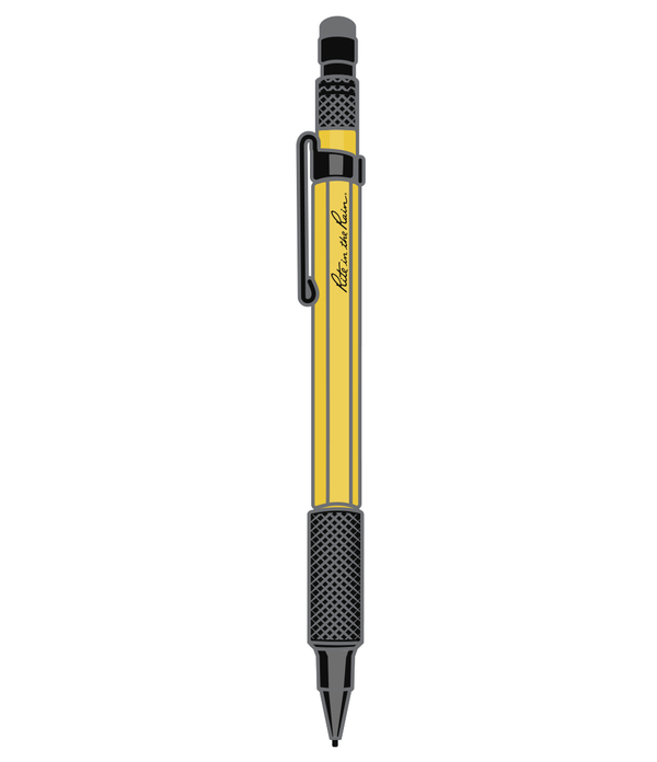 Rite in the Rain Yellow Mechanical Pencil - All-Weather, Durable Resin  Barrel - 5.75-in x 0.375 - Patented Tip, 7 Leads, 3 Erasers - Writing  Utensil in the Writing Utensils department at