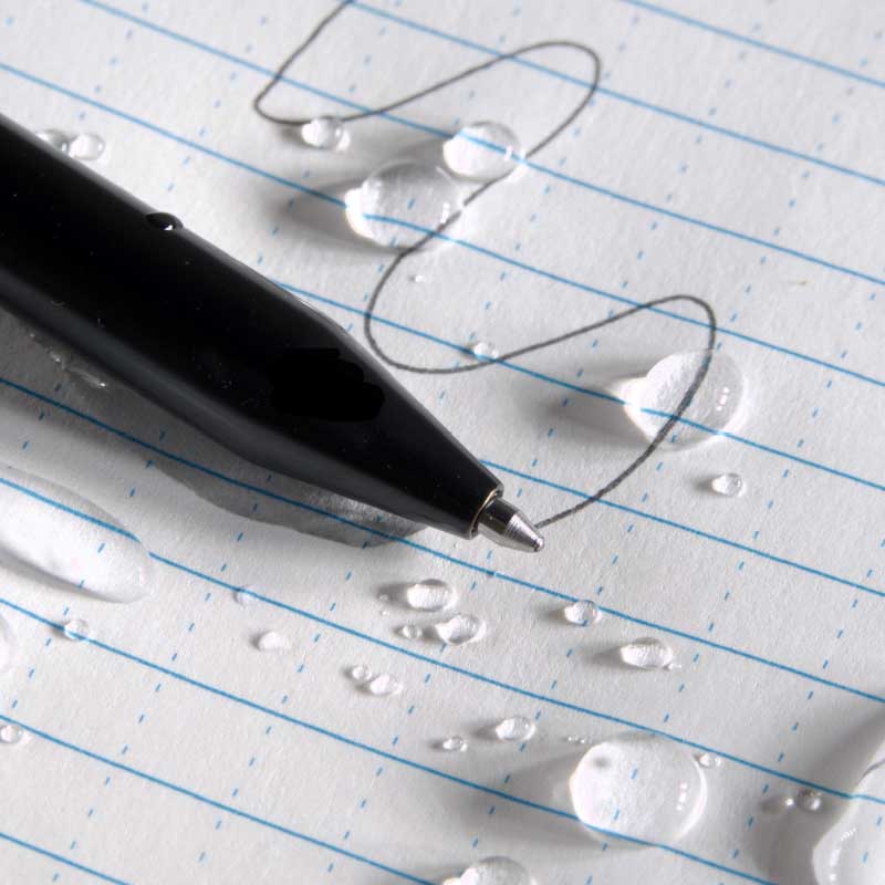 Rite in the Rain Weatherproof Pressurized Durable Clicker Pen Black Ink